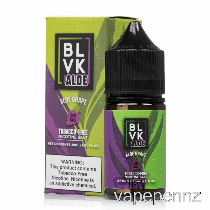 Aloe Grape Salt - BLVK Salt - 30mL 35mg VAPE NZ